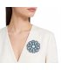 XSB255 - High-End Exquisite Blue Flower Brooch